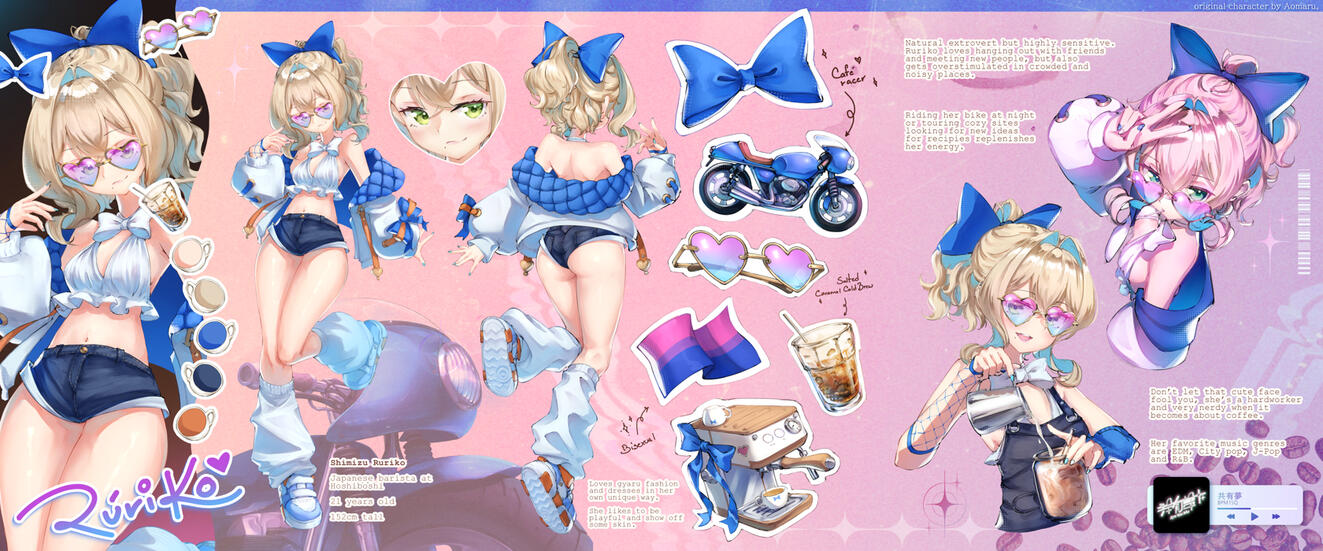 Character Sheet - Ruriko