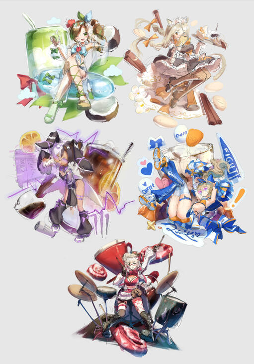 1st Original Artzine (WIP)